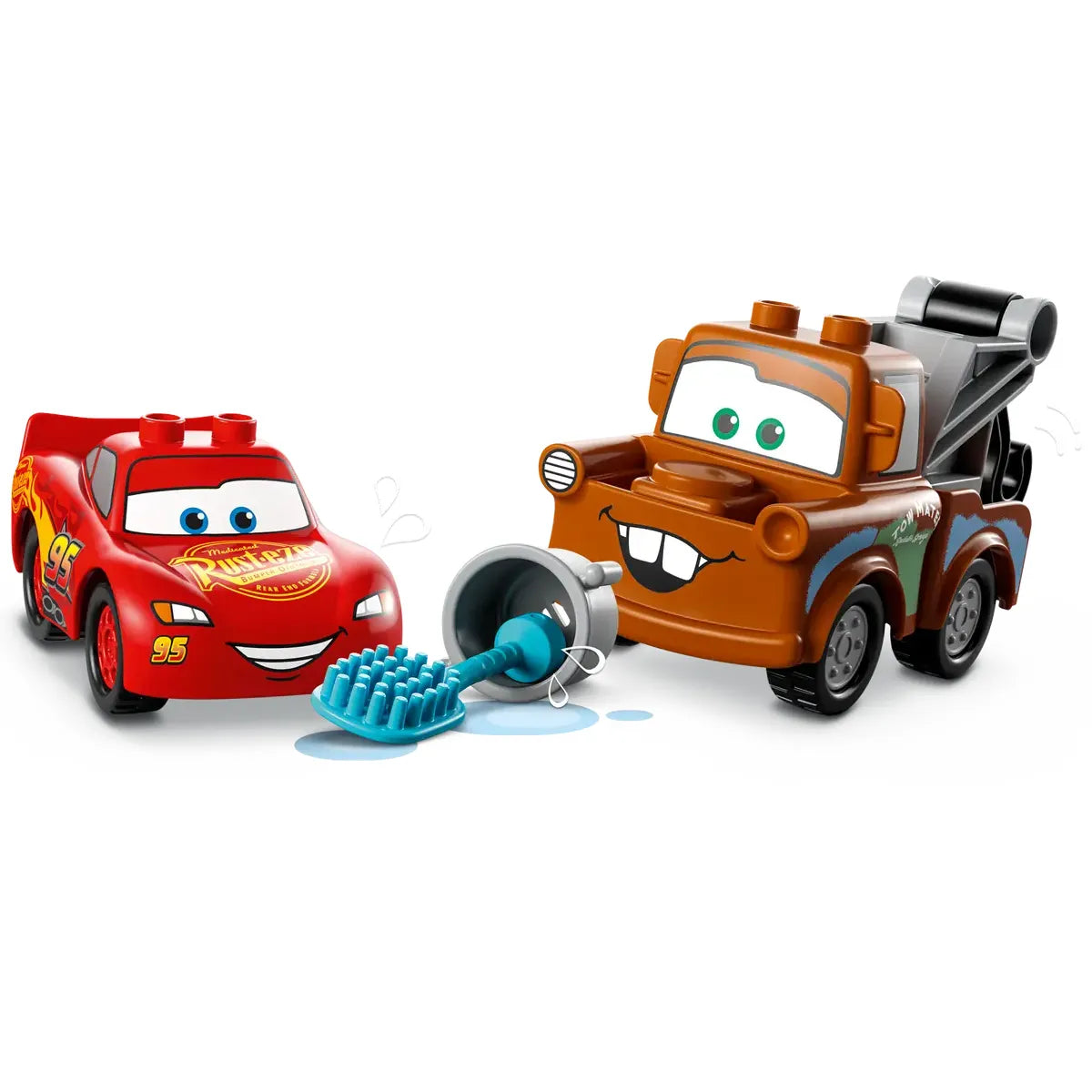 DUPLO® DISNEY™ LIGHTNING MCQUEEN MATER'S CAR WASH FUN 10996