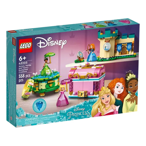LEGO® DISNEY™ AURORA, MERIDA AND TIANA'S ENCHANTED CREATIONS - 43203
