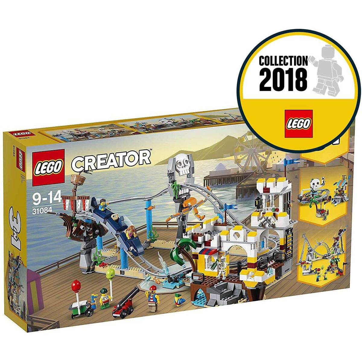 Lego Set Lego Roller Coaster 31084 CREATOR 3IN1 PIRATE ROLLER