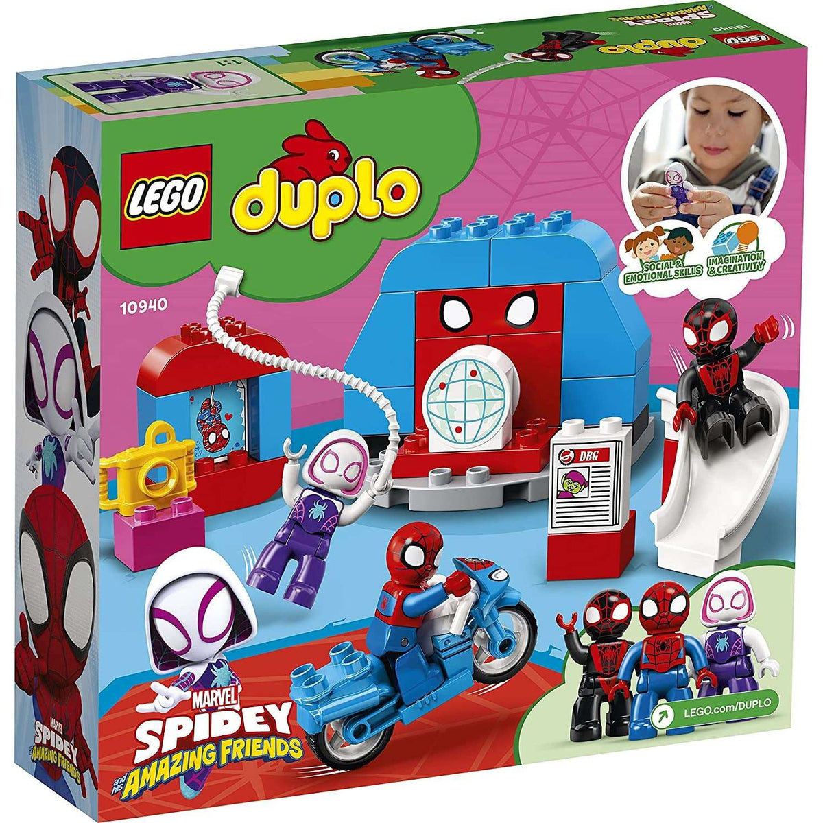 DUPLO® MARVEL® SPIDER-MAN HEADQUARTERS 10940 – Brick By Brick Kenya