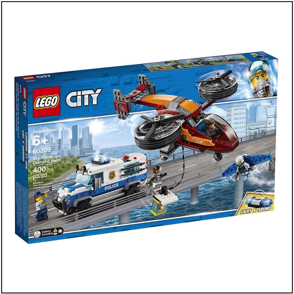 CITY SKY POLICE DIAMOND HEIST 60209