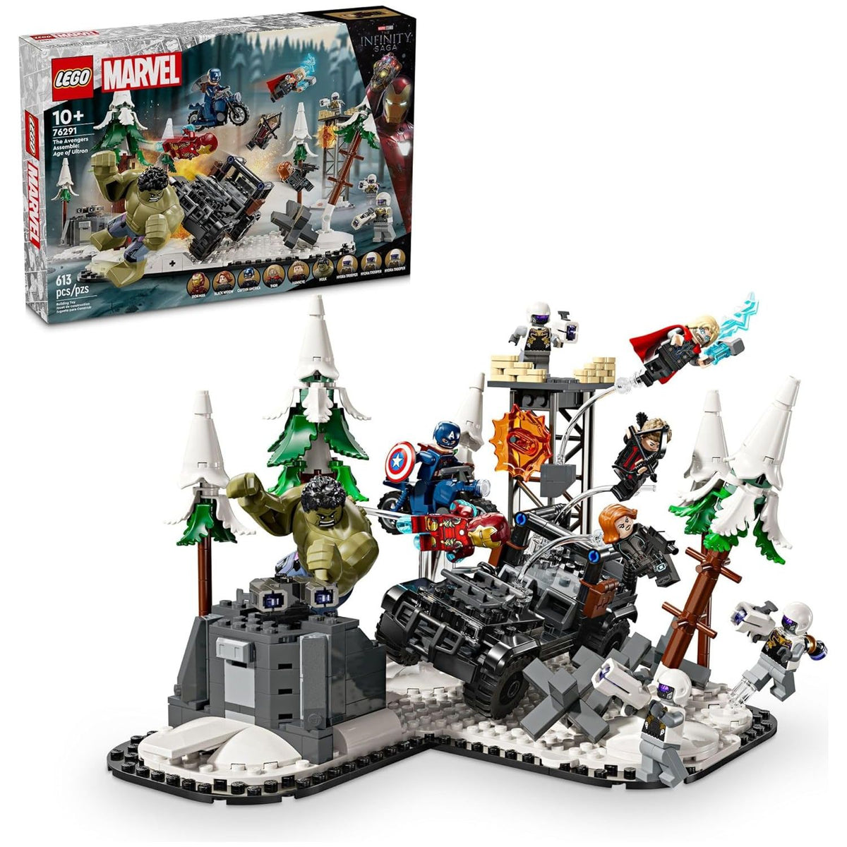 MARVEL® THE AVENGERS ASSEMBLE: AGE OF ULTRON - 76291 – Brick By