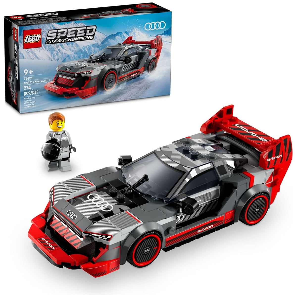 SPEED CHAMPIONS AUDI S1 E-TRON QUATTRO RACE CAR - 76921 – Brick By