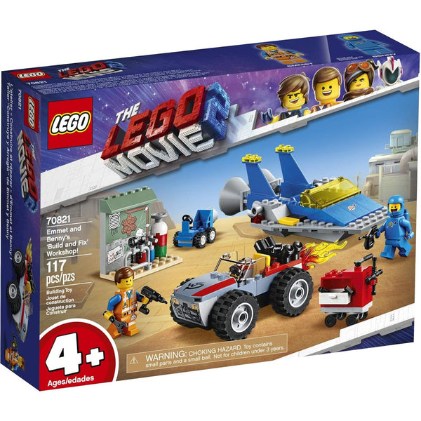 LEGO® MOVIE 2™ EMMET AND BENNY'S 'BUILD & FIX' WORKSHOP! - 70821