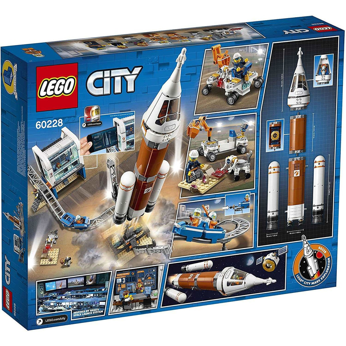 Nasa Lego Space Deep Space Rocket CITY DEEP SPACE ROCKET LAUNCH