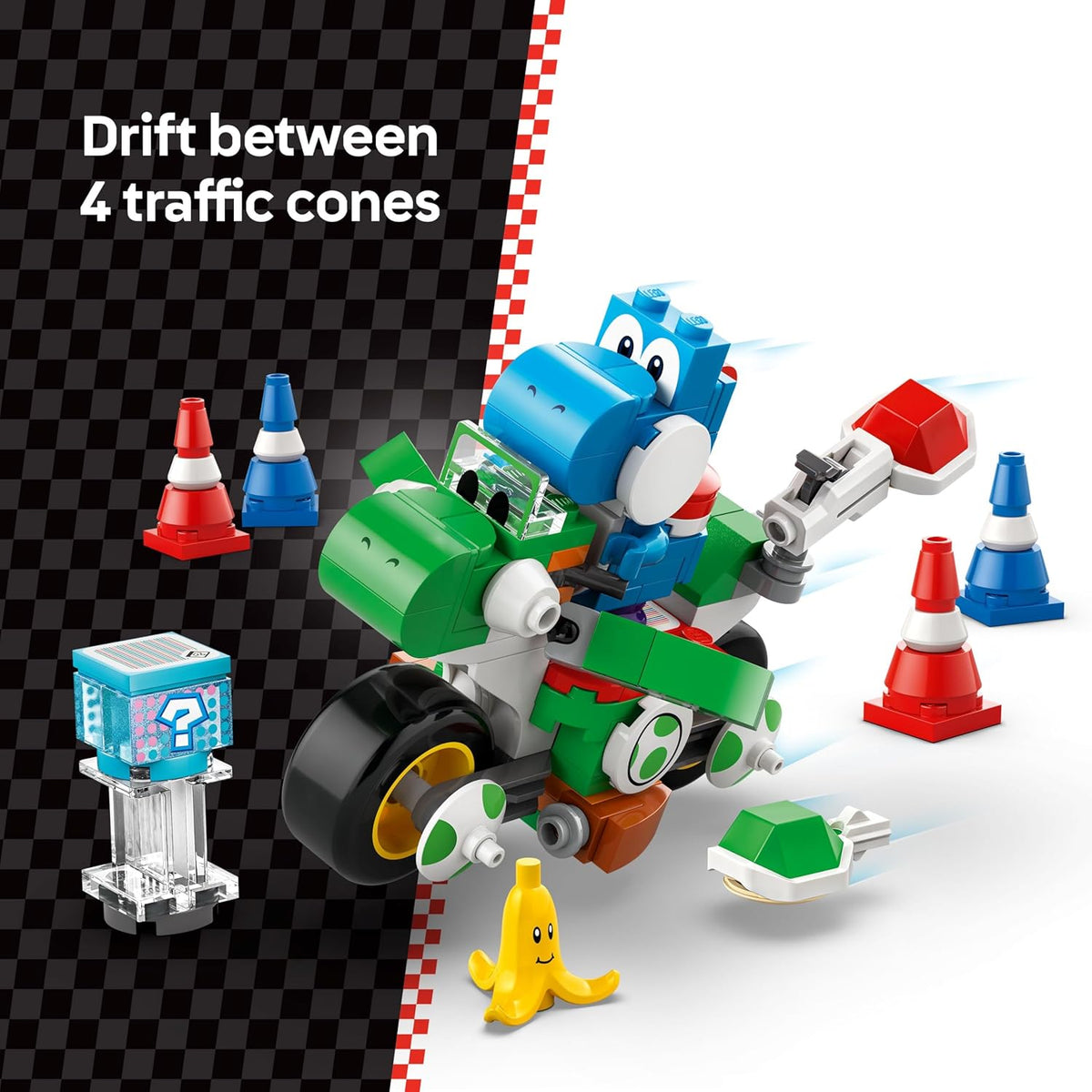 SUPER MARIO™ MARIO KART™ - YOSHI BIKE - 72031 – Brick By Brick Kenya