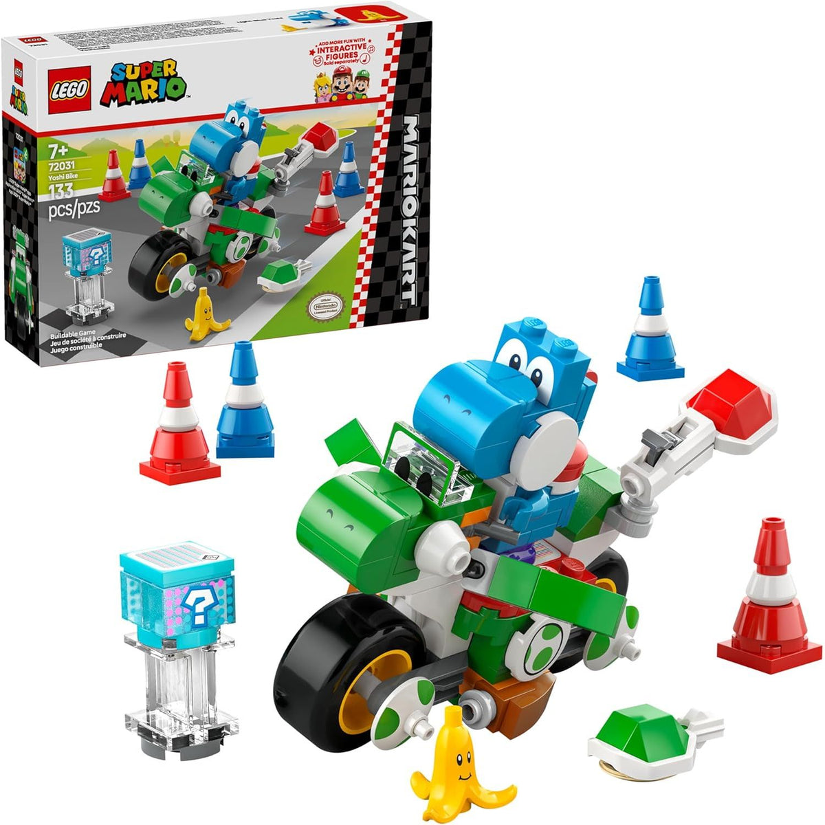 Yoshiさま専用 SUPER MARIO™ MARIO KART™ - YOSHI BIKE - 72031 – Brick By Brick Kenya