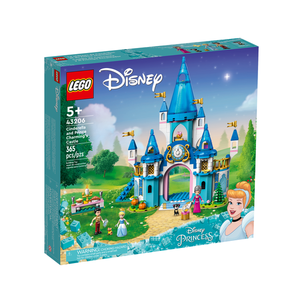 LEGO® DISNEY™ CINDERELLA AND PRINCE CHARMING'S CASTLE - 43206
