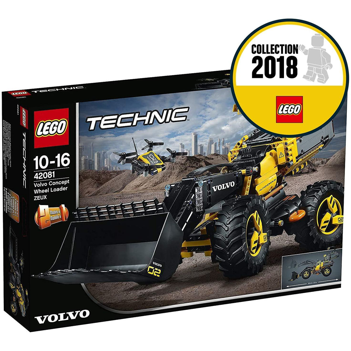 TECHNIC VOLVO CONCEPT WHEEL LOADER ZEUX 42081 – Brick By Brick Kenya