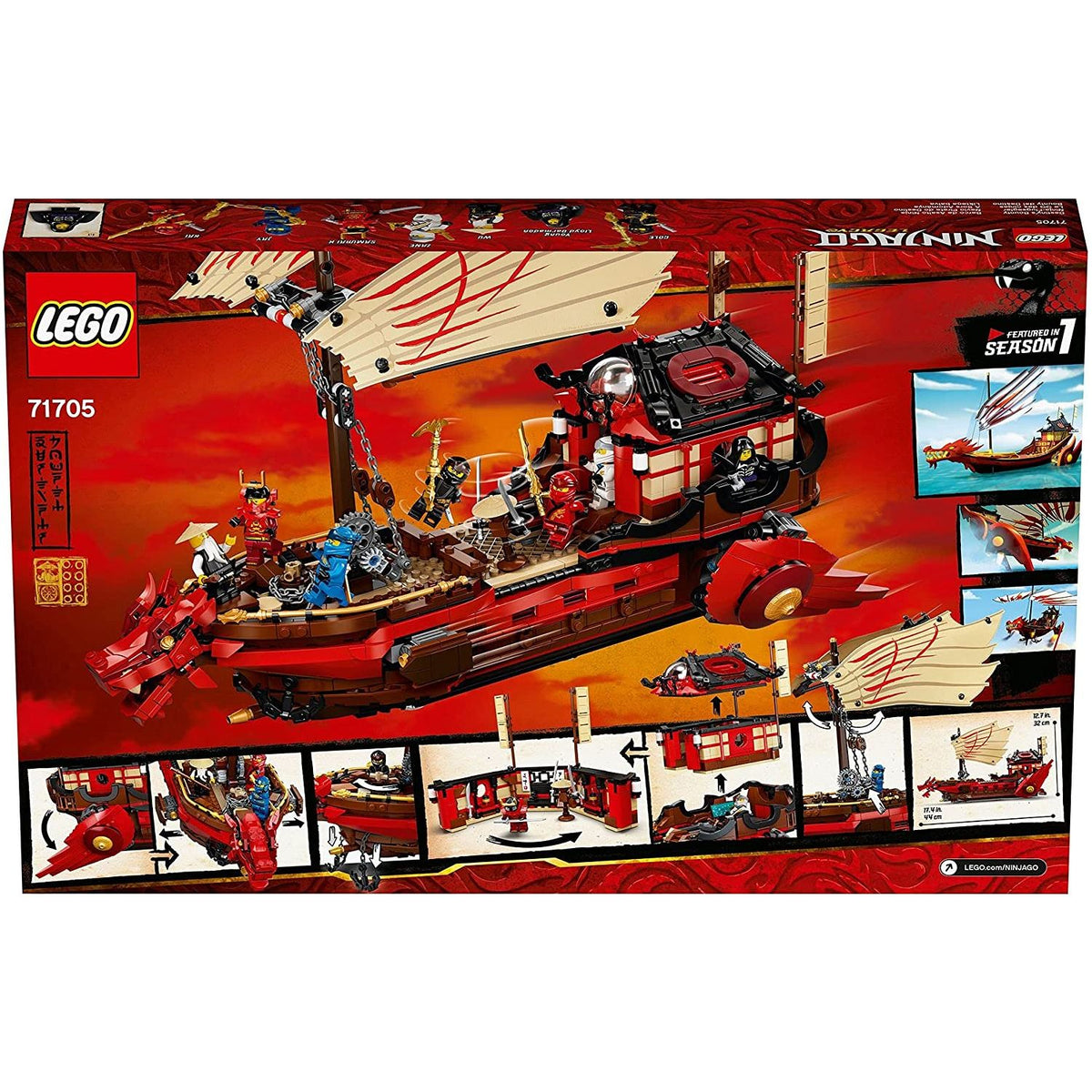 NINJAGO® LEGACY DESTINY'S BOUNTY PLAYSET 71705 – Brick By Brick