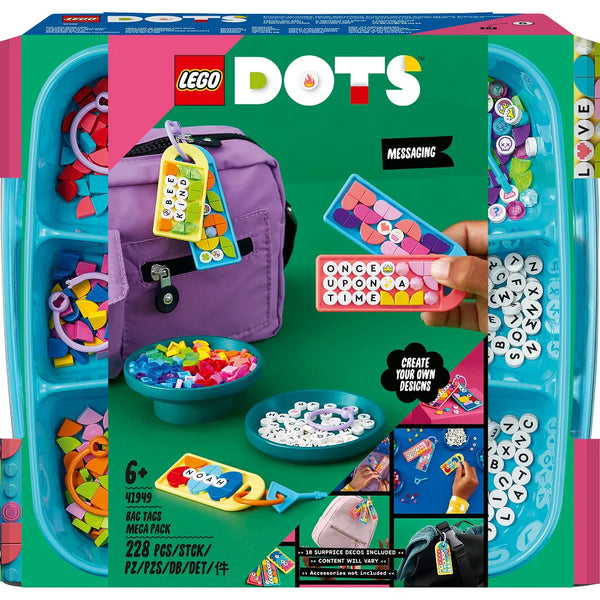 LEGO® DOTS™ BAG TAGS MEGA PACK - 41949