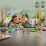 LEGO® DUPLO® Classic Colorful Creative Box - Educational Building Toy with 80 Colorful Bricks - Inspires Creative Play and Teaches Focus - Gift Idea for Toddlers Ages 18 Months Old and Up - 10479