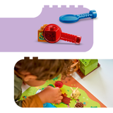 LEGO® DUPLO® Discovery Forest with Wild Animals - Building Set for Toddlers with Play Mat – With a Hedgehog, Duck, Squirrel, Rabbit, Bird and Fox Figures - Gift Idea for Boys and Girls Ages 3+ - 10480