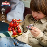 LEGO® ? Marvel Iron Man and His Awesome Friends Ultron vs. Iron Man - Super Hero Building Toy - Small Gift for Kids, Boys and Girls Ages 4+ - 2 Minifigures, Mech and Flying Vehicle - 11209