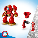 LEGO® ? Marvel Iron Man and His Awesome Friends Ultron vs. Iron Man - Super Hero Building Toy - Small Gift for Kids, Boys and Girls Ages 4+ - 2 Minifigures, Mech and Flying Vehicle - 11209