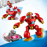 LEGO® ? Marvel Iron Man and His Awesome Friends Ultron vs. Iron Man - Super Hero Building Toy - Small Gift for Kids, Boys and Girls Ages 4+ - 2 Minifigures, Mech and Flying Vehicle - 11209