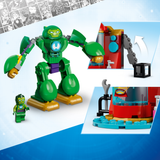 LEGO® ? Marvel Iron Man and His Awesome Friends Loki vs. Team Iron Man Building Toy - Super Hero Action Set with a Mech, Jet, Car and 4 Minifigures - Gift for Boys, Girls and Kids Ages 4+ - 11211