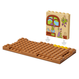LEGO® Bluey School with Rusty and Bluey - Pretend Play Toy for Girls and Boys Ages 4+ - Building Set with Mini Kitchen, Café and Baby Hospital - 2 Minifigures - Gift for Kids - 11221