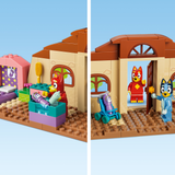 LEGO® Bluey School with Rusty and Bluey - Pretend Play Toy for Girls and Boys Ages 4+ - Building Set with Mini Kitchen, Café and Baby Hospital - 2 Minifigures - Gift for Kids - 11221