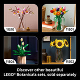 LEGO® Botanicals Woodland Mushrooms - Artificial Plants Set for Adults - incl. a Toadstool & Faux Flowers for Living Room or Bedroom Decor - DIY Gift Idea- 806 Pcs - 11505