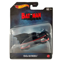 HOT WHEELS BATMAN CAR PLAY VEHICLES - 1940s BATMOBILE™  [DKL20/GNN47]