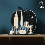 LEGO® Architecture New York City – The Big Apple - Architecture Model Kit - Building Set with the Statue of Liberty - Collectible Shelf Decor for Ages 18+ - NYC Gift Idea for Travel Lovers - 21066