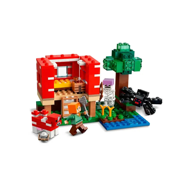 MINECRAFT® THE MUSHROOM HOUSE - 21179 – Brick By Brick Kenya