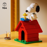 LEGO® Ideas Peanuts: Snoopy‘s Doghouse - Model Building Set for Adults Featuring 2 Collectible Figures - Nostalgic Home Decor - Gift for Comic Lovers and Snoopy Merch Collectors - 21368