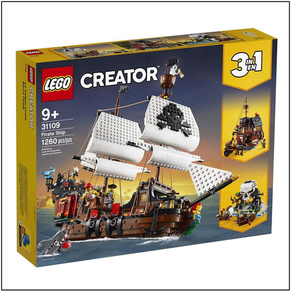 CREATOR 3IN1 PIRATE SHIP - 31109