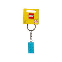 2X4 STUD TURQUOISE KEY CHAIN - 853380