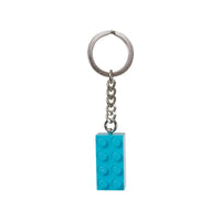 2X4 STUD TURQUOISE KEY CHAIN - 853380