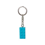 2X4 STUD TURQUOISE KEY CHAIN - 853380