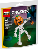 LEGO Creator Fun Halloween Skeleton Building Paperbag/Polybag Set, 30717, 71 Pieces, Ages 6+