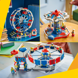 LEGO® Creator 3 in 1 Iconic Ferris Wheel Building Toy for Kids - Construct a Ferris Wheel, UFO Ride or Carousel - Pretend Play Carnival - Gift Idea for Boys and Girls Ages 8+ - 31389