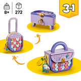 LEGO® Creator 3 in 1 Art Fashion Bag with Storage - Building Toy for Kids - Fashion Design Kit with 3 Construction Options - Purse, Suitcase or Storage Box - Gift Idea for Girls and Boy Ages 8+ - 31391