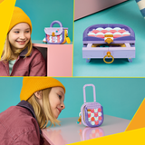 LEGO® Creator 3 in 1 Art Fashion Bag with Storage - Building Toy for Kids - Fashion Design Kit with 3 Construction Options - Purse, Suitcase or Storage Box - Gift Idea for Girls and Boy Ages 8+ - 31391