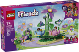 LEGO® Friends Spinning Flower & Fairy Teacup Ride - Building Set for Kids Ages 7+ - Pretend Play Amusement Park Toy - Functional Ride and 3 Minidolls - Gift Idea for Girls and Boys - 42702
