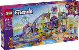 LEGO® Friends Mermaid Roller Coaster Ride - Building Toy for Kids Ages 8+ - Pretend Play Set with 5 Minidolls, Bubble Tea Stand, Shell Stage and Pool - Gift Idea for Girls and Boys - 42703