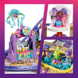 LEGO® Friends Mermaid Roller Coaster Ride - Building Toy for Kids Ages 8+ - Pretend Play Set with 5 Minidolls, Bubble Tea Stand, Shell Stage and Pool - Gift Idea for Girls and Boys - 42703