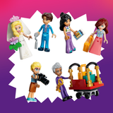 LEGO® Friends Heartlake City Grand Hotel - Building Set for Kids Ages 9+ - Pretend Play Dollhouse Toy with 6 Minidolls, 2 Cats and Functional Features - Gift Idea for Girls and Boys - 42704