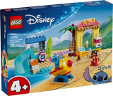 LEGO® ? Disney Beach Fun with Lilo & Stitch - Toy Building Set for Young Kids - Imaginative Playset with Lilo and Stitch Disney Characters - Fun Gift-Giving Idea for Girls and Boys Ages 4+ - 43280