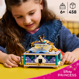 LEGO®  Disney Princess Jasmine’s Jewelry Box - Pretend Play Building Toy for Kids with Magic Carpet, Aladdin and Jasmine Characters - Fun Gift-Giving Idea for Girls and Boys Ages 6+ - 43295