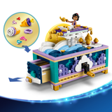 LEGO®  Disney Princess Jasmine’s Jewelry Box - Pretend Play Building Toy for Kids with Magic Carpet, Aladdin and Jasmine Characters - Fun Gift-Giving Idea for Girls and Boys Ages 6+ - 43295