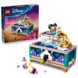 LEGO®  Disney Princess Jasmine’s Jewelry Box - Pretend Play Building Toy for Kids with Magic Carpet, Aladdin and Jasmine Characters - Fun Gift-Giving Idea for Girls and Boys Ages 6+ - 43295