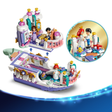 LEGO® ? Disney Princess Ariel’s Royal Wedding Boat - The Little Mermaid Toy Building Set with Ariel, Sebastian and 5 Other Characters - Fantasy Gift-Giving Idea for Girls and Boys Ages 6+ - 43299