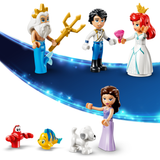 LEGO® ? Disney Princess Ariel’s Royal Wedding Boat - The Little Mermaid Toy Building Set with Ariel, Sebastian and 5 Other Characters - Fantasy Gift-Giving Idea for Girls and Boys Ages 6+ - 43299