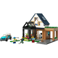 CITY FAMILY HOUSE AND ELECTRIC CAR - 60398