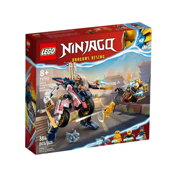 NINJAGO® SORA'S TRANSFORMING MECH BIKE RACER - 71792