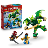LEGO® NINJAGO® Lloyd’s Dragon Mech Battle Pack - Action Figure Playset with 3 Minifigures - Ninja Toy Building Set for Boys and Girls - Small Gift Idea for Kids Ages 6+ - 71862