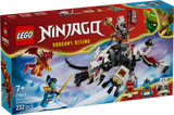 LEGO® NINJAGO® Zilvar and Grimtak the Dragon Beast - Pretend Play Building Toy for Kids - Dragon Action Figure with 3 Minifigures - Creative Gift Idea for Boys and Girls Ages 7+ - 71863